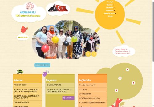 ANKARA / POLATLI - TOKİ Mehmet Akif Anaokulu