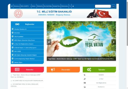 ANKARA / MAMAK - Boğaziçi İlkokulu