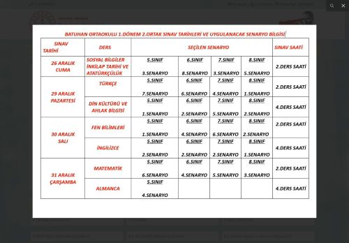 ANKARA / MAMAK - Batuhan Ortaokulu