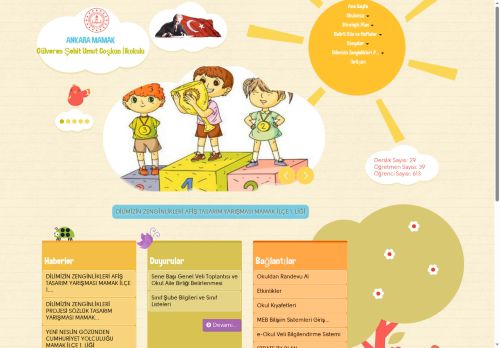 ANKARA / MAMAK - Gülveren Şehit Umut Coşkun İlkokulu