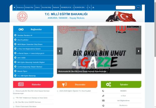 ANKARA / MAMAK - Kayaş İlkokulu