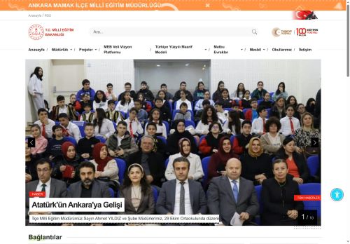 MEB ANKARA - MAMAK İLÇE MİLLÎ EĞİTİM MÜDÜRLÜĞÜ