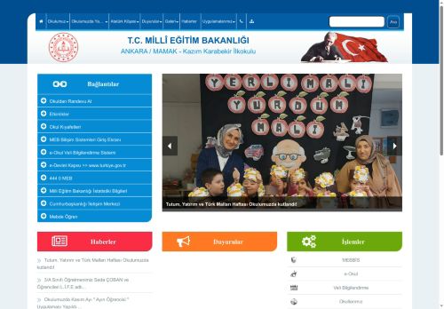ANKARA / MAMAK - Kazım Karabekir İlkokulu