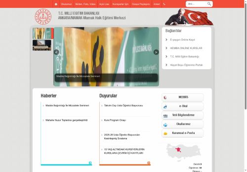 ANKARA / MAMAK - Mamak Halk Eğitimi Merkezi