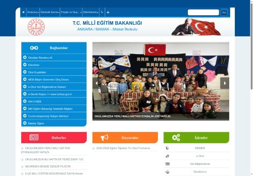 ANKARA / MAMAK - Misket İlkokulu