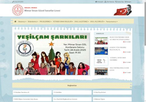 ANKARA / MAMAK - Mimar Sinan Güzel Sanatlar Lisesi