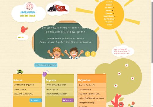 ANKARA / MAMAK - Oruç Reis İlkokulu
