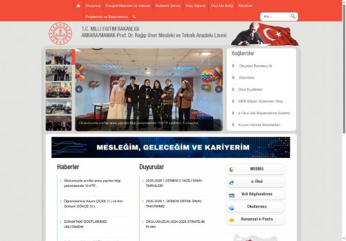 ANKARA / MAMAK - Prof. Dr. Rağıp Üner Mesleki ve Teknik Anadolu Lisesi