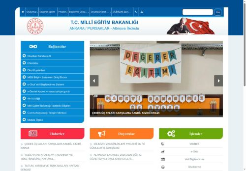 ANKARA / PURSAKLAR - Altınova İlkokulu