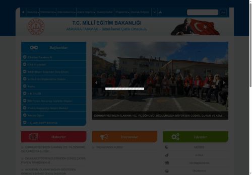 ANKARA / MAMAK - Sibel-İsmet Çatık Ortaokulu