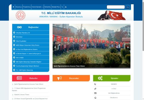 ANKARA / MAMAK - Sultan Alparslan İlkokulu