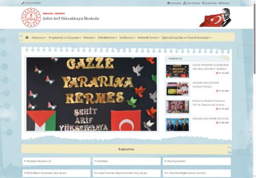 ANKARA / MAMAK - Şehit Arif Yüksekkaya İlkokulu