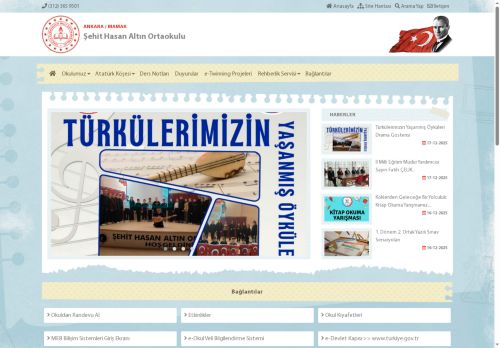 ANKARA / MAMAK - Şehit Hasan Altın Ortaokulu
