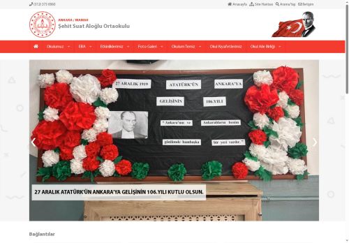 ANKARA / MAMAK - Şehit Suat Aloğlu Ortaokulu