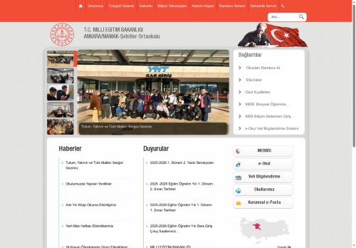 ANKARA / MAMAK - Şehitler Ortaokulu