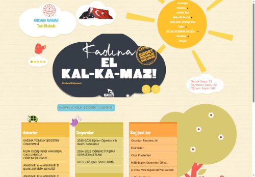 ANKARA / MAMAK - Toki İlkokulu