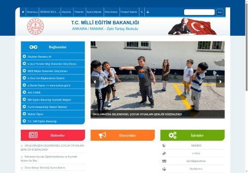 ANKARA / MAMAK - Zeki Tartaç İlkokulu