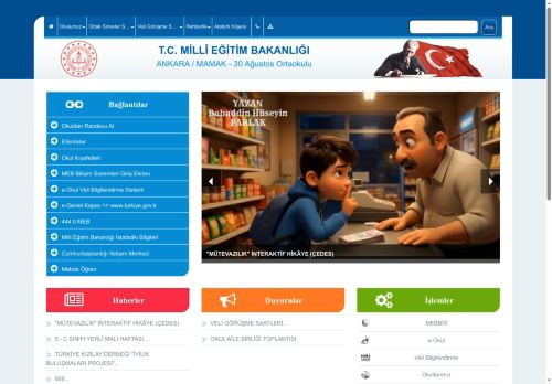 ANKARA / MAMAK - 30 Ağustos Ortaokulu