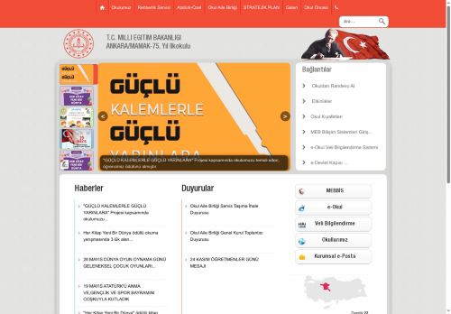 ANKARA / MAMAK - 75. Yıl İlkokulu