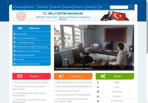 ANKARA / NALLIHAN - Nallıhan Rehberlik ve Araştırma Merkezi