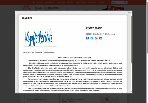 ANKARA / NALLIHAN - Nallıhan Şehit Hulki Beydili Mesleki ve Teknik Anadolu Lisesi