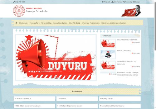 ANKARA / NALLIHAN - Sakarya Ortaokulu