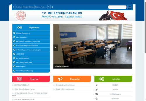 ANKARA / NALLIHAN - Tuğrulbey İlkokulu