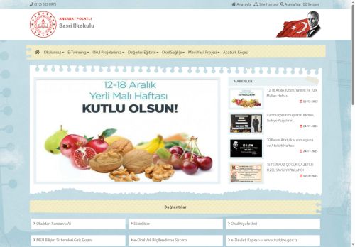 ANKARA / POLATLI - Basri İlkokulu