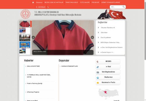 ANKARA / POLATLI - Bedriye Halil Naci Mıhcıoğlu İlkokulu