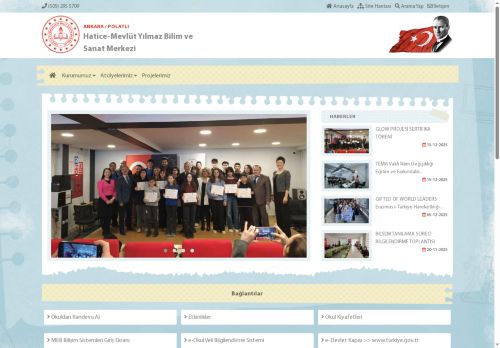 ANKARA / POLATLI - Hatice-Mevlüt Yılmaz Bilim ve Sanat Merkezi