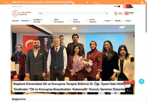 MEB ANKARA - POLATLI İLÇE MİLLÎ EĞİTİM MÜDÜRLÜĞÜ