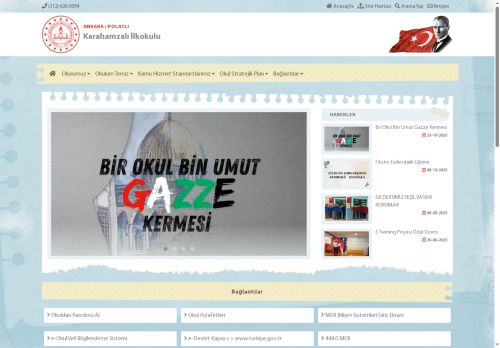 ANKARA / POLATLI - Karahamzalı İlkokulu