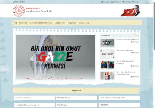 ANKARA / POLATLI - Karahamzalı Ortaokulu