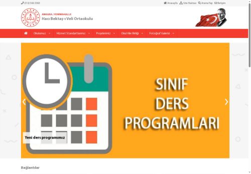 ANKARA / YENİMAHALLE - Hacı Bektaş-ı Veli Ortaokulu