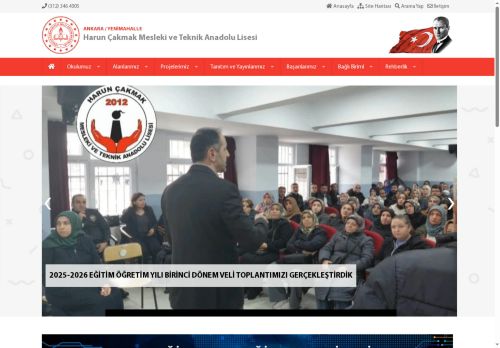 ANKARA / YENİMAHALLE - Harun Çakmak Mesleki ve Teknik Anadolu Lisesi