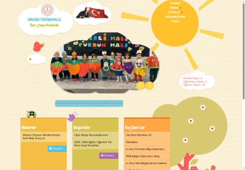 ANKARA / YENİMAHALLE - Barıştepe Anaokulu