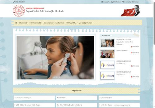 ANKARA / YENİMAHALLE - Ergazi Şehit Adil Yurtoğlu İlkokulu