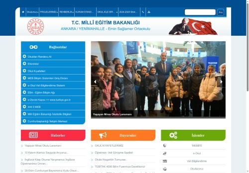 ANKARA / YENİMAHALLE - Emin Sağlamer Ortaokulu