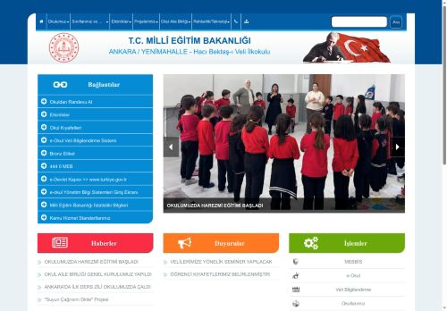 ANKARA / YENİMAHALLE - Hacı Bektaş-ı Veli İlkokulu