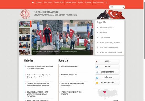 ANKARA / YENİMAHALLE - Gazi Osman Paşa İlkokulu