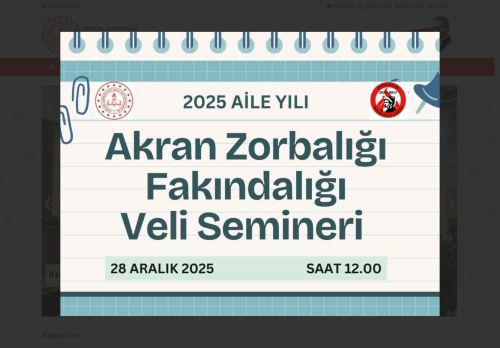 ANKARA / PURSAKLAR - Dede Korkut Anadolu Lisesi