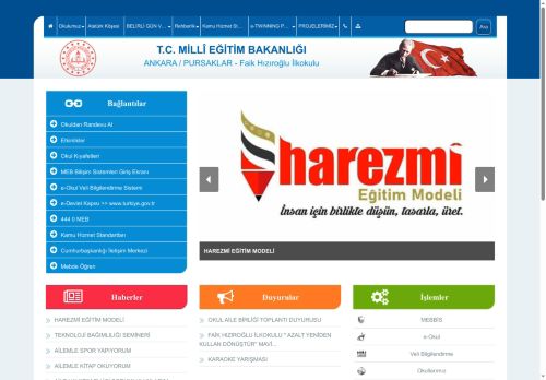 ANKARA / PURSAKLAR - Faik Hızıroğlu İlkokulu