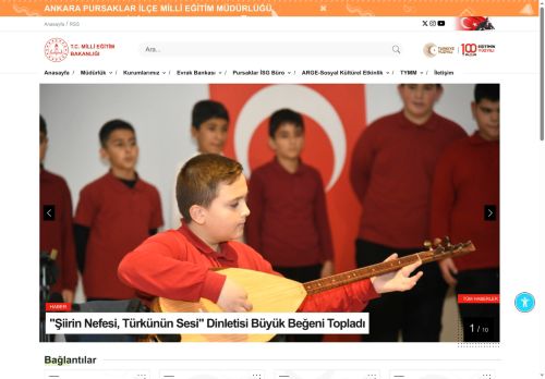 MEB ANKARA - PURSAKLAR İLÇE MİLLÎ EĞİTİM MÜDÜRLÜĞÜ