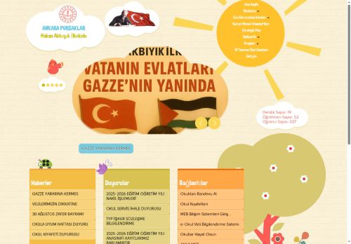 ANKARA / PURSAKLAR - Hakan Akbıyık İlkokulu