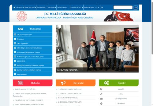 ANKARA / PURSAKLAR - Medine İmam Hatip Ortaokulu