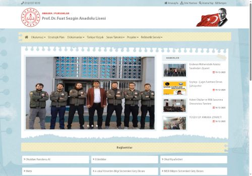 ANKARA / PURSAKLAR - Prof. Dr. Fuat Sezgin Anadolu Lisesi