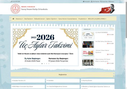 ANKARA / PURSAKLAR - Saray İmam Hatip Ortaokulu