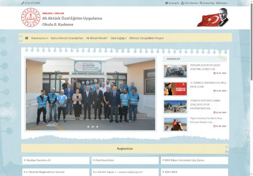 ANKARA / SİNCAN - Ali Aktürk Özel Eğitim Uygulama Okulu II. Kademe