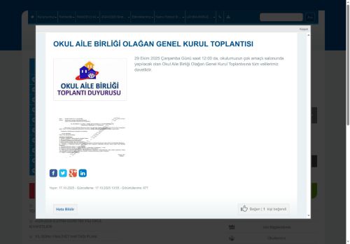 ANKARA / SİNCAN - Altınordu Layika Akbilek İlkokulu