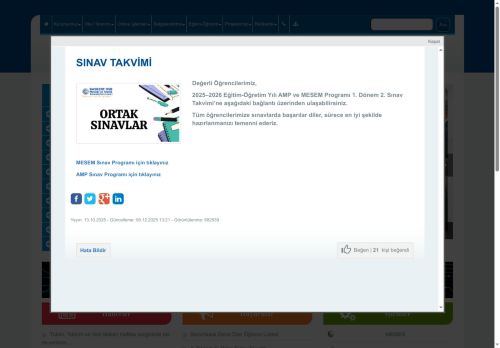 ANKARA / SİNCAN - Başkent OSB Mesleki ve Teknik Anadolu Lisesi